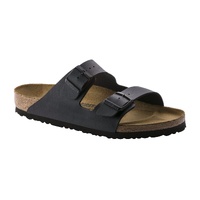 Birkenstock Arizona Birko-Flor Regular Fit Sandal (Black, Size 46 EU)