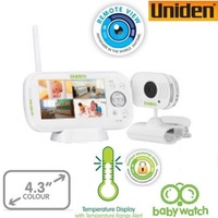 Uniden BW3101 LCD 1 Camera System Baby Monitor 2.3inch Walkie Talkie Function 