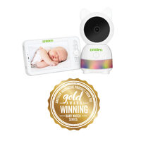 Uniden BW6181R Super HD 5 Inch Smart Baby Monitor White