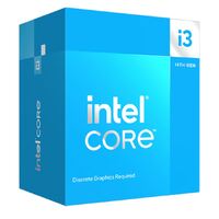 Intel i3 14100F CPU 3.5GHz (4.7GHz Turbo) 14th Gen LGA1700 4-Cores 8-Threads 17MB 58W Graphics Card Required Retail Raptor Lake with Fan