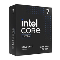 Intel Core Ultra 7 processor 270K Plus LGA1851 (36M Cache, up to 5.50 GHz)(15th Gen), Integrated Graphics  Please note: No CPU Cooler Included