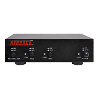 REDBACK C0359A Desktop Phantom Power Supply XLR  Input & Output Connections BLK