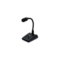 DeskPaging Microphone 3pin XLR PTT Switching Powder Coated Zinc Diecast