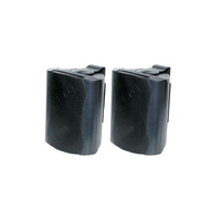 OPUS ONE C0911 45W 8 Ohm Wall Mount Music Speaker Pair 5.25 " Woofer Driver BLK