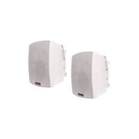 REDBACK C0912B IP54 45W 100V 8 Ohm Wall Mount Music Speaker Pair White