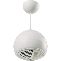 Redback 15W 100V Line White Ball Pendant Ceiling Speaker