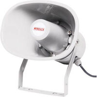 Redback 10W 100V EWIS IP66 White Weather Proof Plastic Horn Speaker C2051 