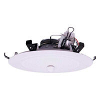 One-Shot C2134VC 8 inch 5W 100V Ceiling Speaker EWIS White 200MM 