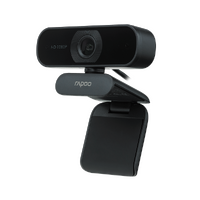 RAPOO C260 Full HD 1080p USB Plug & Play Webcam with Microphone for TEAMS & ZOOM