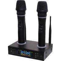 Redback C8885 UHF Wireless Microphone System 2 Ch With Two Handheld Mics