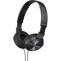 Sony Stereo Black Headphones MDRZX310APB Slim folding design 1.2 Metre Cord C9017A