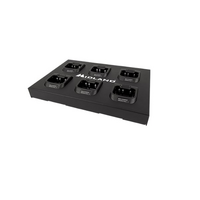 MIDLAND 6 Bay drop in Multi Charger plus Adaptor