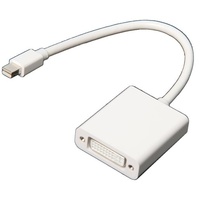 Cellink Mini DisplayPort to DVI Female Adapter 1080P Passive 0.15m White