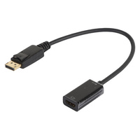 Daichi DisplayPort to HDMI Female Adapter Active 1080P 0.15m Black