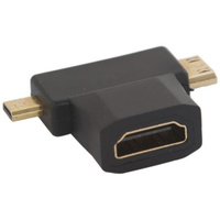 HDMI  F To Mini HDMI-C  Micro-HDMI-D Adaptor