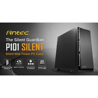 Antec P101 Silent ATX E-ATX Case 2.5Inch SSD VGA up to 450mm Two Years Warranty