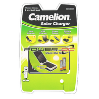 Camelion 2 or 4 AA 2AAA Solar Battery Charger for Mobile and USB Power Supply