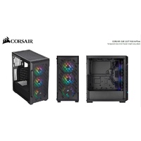 Corsair iCUE 220T RGB Airflow Smart ATX mATX Mini-ITX Case Black 2 Yrs Wty