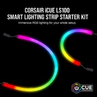 Corsair iCUE LS100 Smart Lightning Strip Starter Kit RGB Two Channel 192 LEDs
