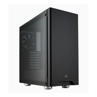 Corsair Carbide 275R Black Tempered Glass Solid ATX Mid-Tower Case
