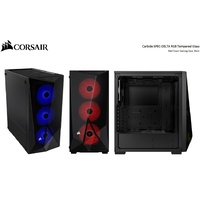 CORSAIR Carbide Series Tempered Glass Mid-Tower ATX Gaming Case Black