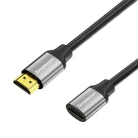(LS) Simplecom CAF305 0.5M HDMI 2.1 Extension Cable Male to Female 48Gbps 8K@60Hz