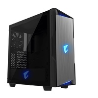 Gigabyte Tempered Glass ATX Mid-Tower PC Gaming Case RGB Detachable Dust Filter