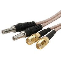 SMA Female Dual Patch Lead RF antenna Adaptor