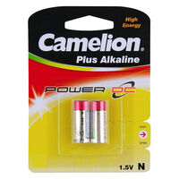 Camelion 1.5V Alkaline N Size Batteries Instant Power Remote Controls Pack 2     