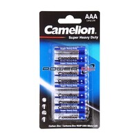 Camelion 1.5V IEC R03P AAA BP10 Battery for Alarm Torch & Radio 