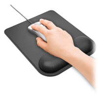 Sansai Wrist Rest Optical and Laser-Friendly Mouse Pad 