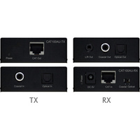 BLUSTREAM CAT100AU Digital Audio CAT 5/6 Extender with DAC for Analogue Out 100m