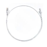8ware CAT6 Ultra Thin Slim Cable Premium RJ45 Ethernet Network 10m White
