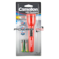 Camelion 1.5V LED 2xAA BP1 Torch 35 Lumens Household Powered by 2 x AA Batteries