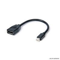Connect 15cm Mini DisplayPort 1.2a Male to DisplayPort Female Adapter