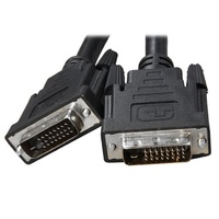 8Ware DVI-D Dual-Link Cable 1.5m 28 AWG Dual-link DVI-D Male 25 pin