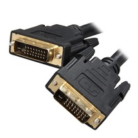 8Ware DVI-D Dual-Link Cable 2m - 28 AWG Dual-link DVI-D Male 25 pin