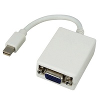 8Ware Mini Display Port DP 20 Pin to VGA 15pin 20cm Male to Female Adapter Cable