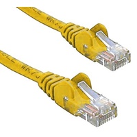 8Ware RJ45M - RJ45M Cat5e UTP Network Cable 0.5m Yellow
