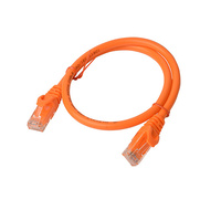 8Ware Cat6a UTP Ethernet Cable 0.5m  Snagless Orange