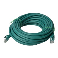 8Ware CAT6A UTP High Speed Ethernet Cable 20m Snagless Green