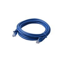 8Ware Cat6a UTP Ethernet Cable 3m Blue