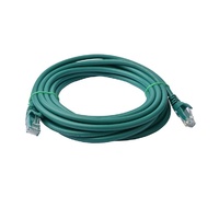 8Ware Cat 6a UTP Ethernet Cable Snagless 7m Green