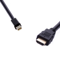 8Ware Mini Display Port DP to HDMI Cable 1.8m 2 Male Connectors