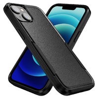 Phonix Rugged Apple iPhone 14 Plus (6.7') Armor Light Case Black - No-Slip, Sleek, Drop-Protection, Strong & Durable, 3 Years Warranty
