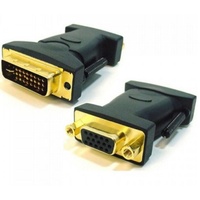 Astrotek DVI to VGA Adapter Converter 24-5 Pin Male to 15 Pin Female Gold Plated