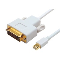 Astrotek Mini DisplayPort DP to DVI Cable 2m Male to Male 32AWG Gold Plated