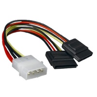 Astrotek Internal Power to SATA Molex Cable  4 Pins to 15 Pins 18AWG RoHS