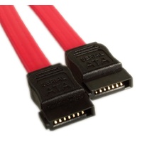 Astrotek Serial ATA SATA Data Cable 50cm Straight 26AWG Red