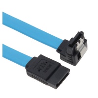 Astrotek SATA 3.0 Data Cable 50cm Male to Male with Metal Lock 26AWG Blue 